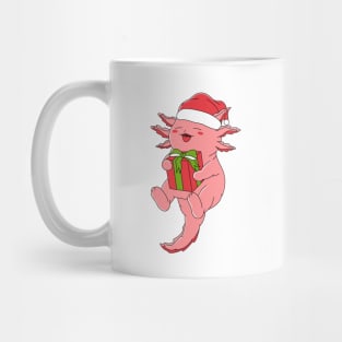 Christmas Axolotl Mug